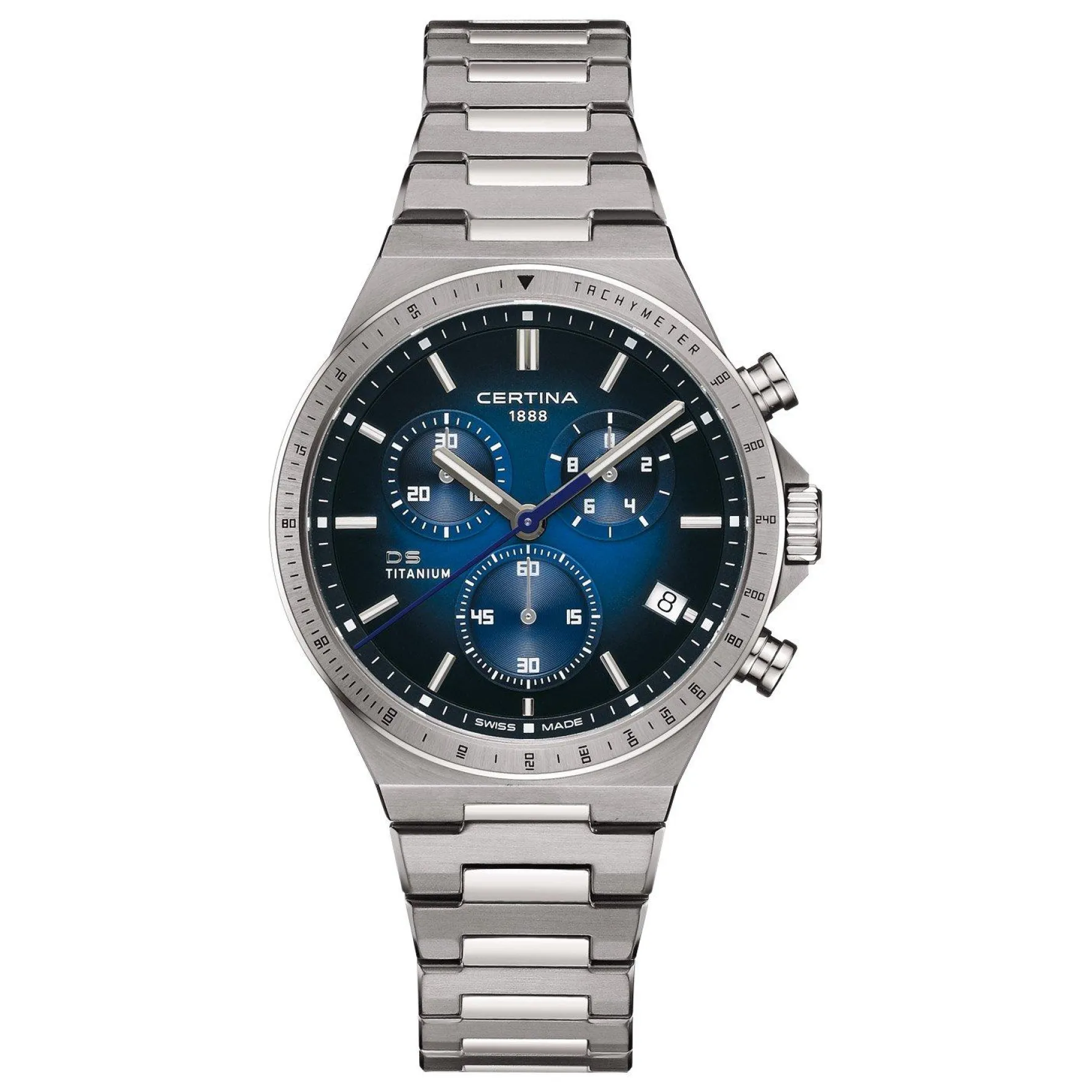 Certina DS-7 41mm Titanium Chronograph Men’s Watch