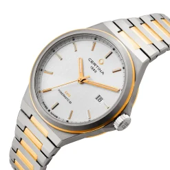 Certina DS-7 Powermatic 80 39mm Stainless Steel and Yellow Gold PVD Automatic Men’s Watch