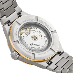 Certina DS-7 Powermatic 80 39mm Stainless Steel and Yellow Gold PVD Automatic Men’s Watch