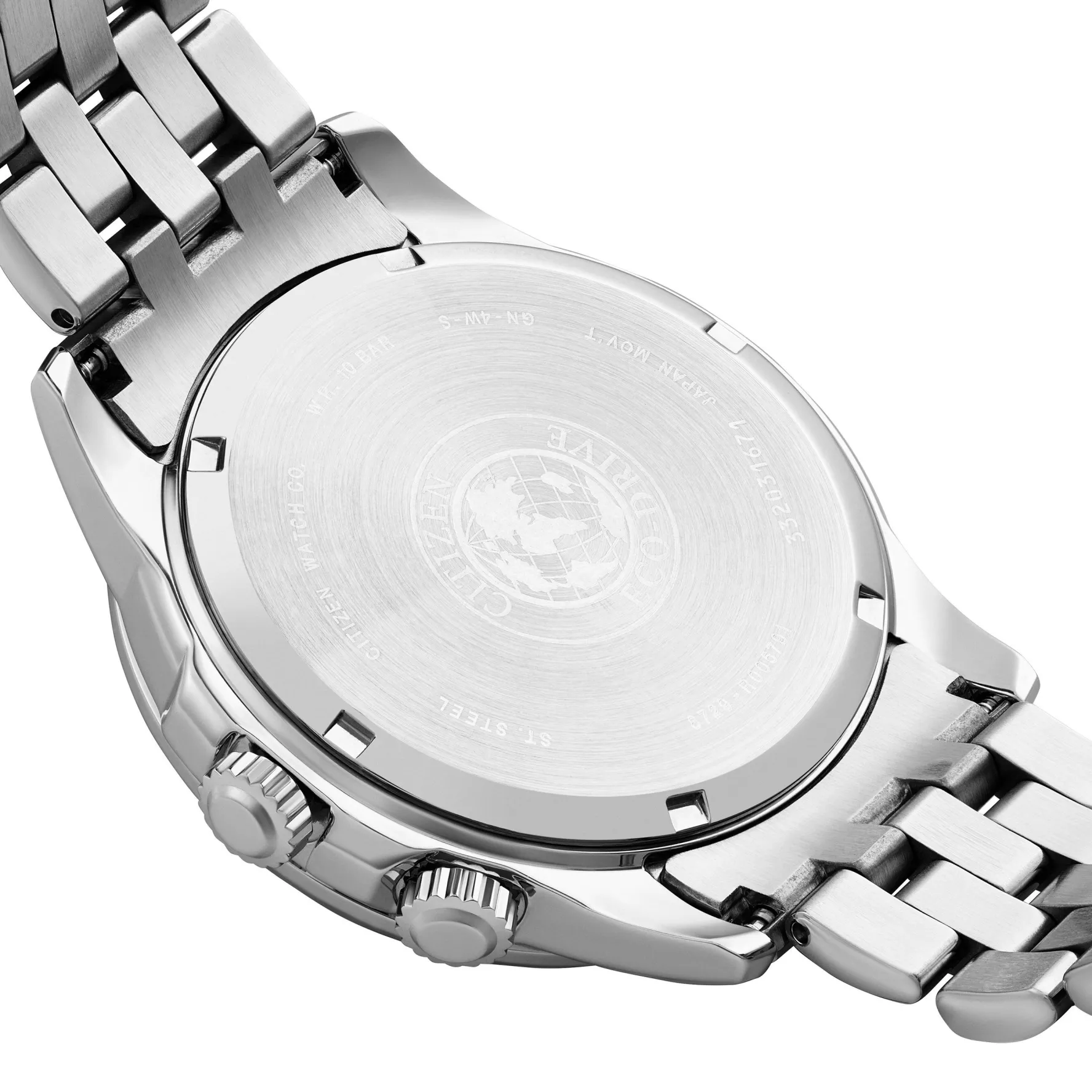 Citizen Calendrier 44mm Stainless Steel Chronograph Eco-Drive Men’s Watch