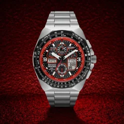 Citizen Limited Edition Red Arrows Skyhawk A.T 46mm Stainless Steel Eco-Drive Men’s Watch