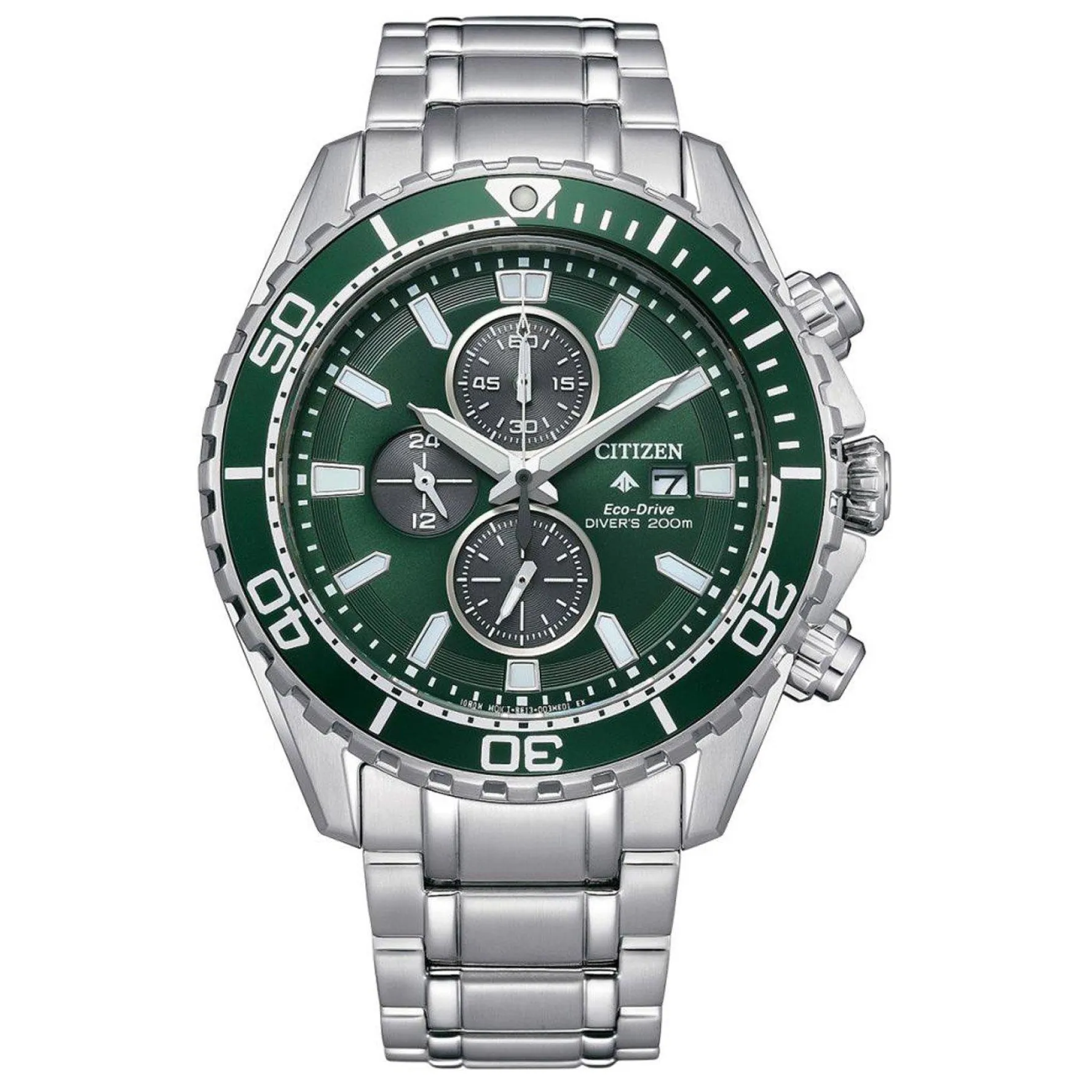 Citizen Promaster Diver 44mm Stainless Steel Chronograph Eco-Drive Men's Watch