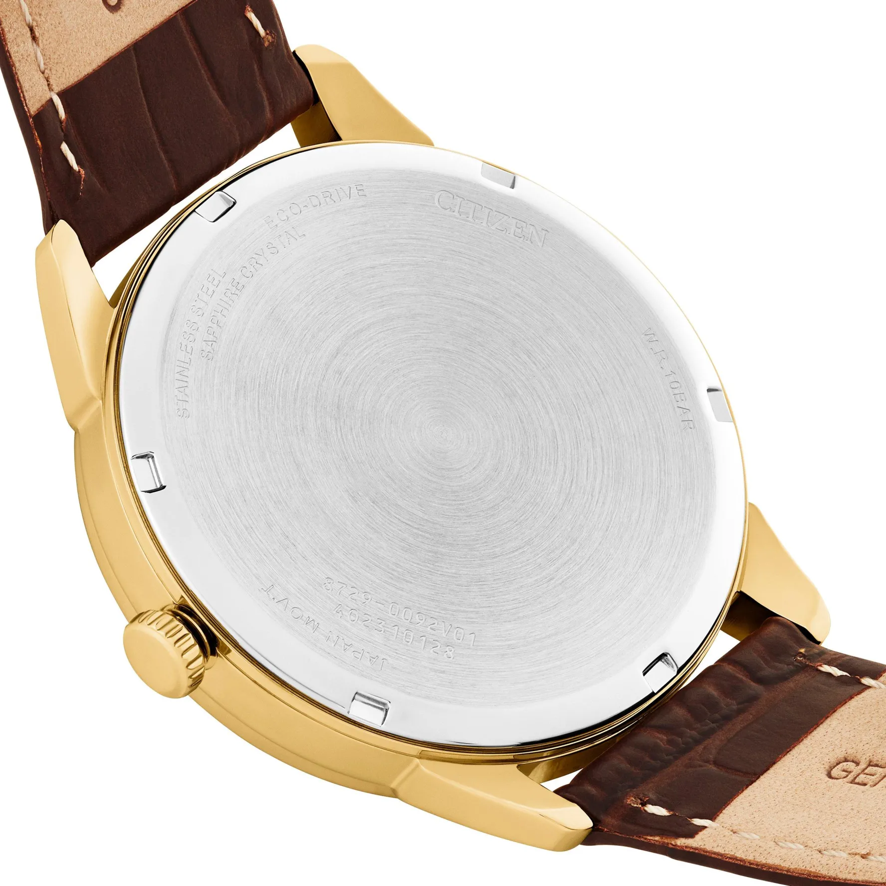 Citizen Rolan 40mm Yellow Gold Tone Eco-Drive Men’s Watch