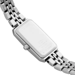 Citizen Silhouette 26mm Stainless Steel Mother of Pearl Eco Drive Ladies Watch