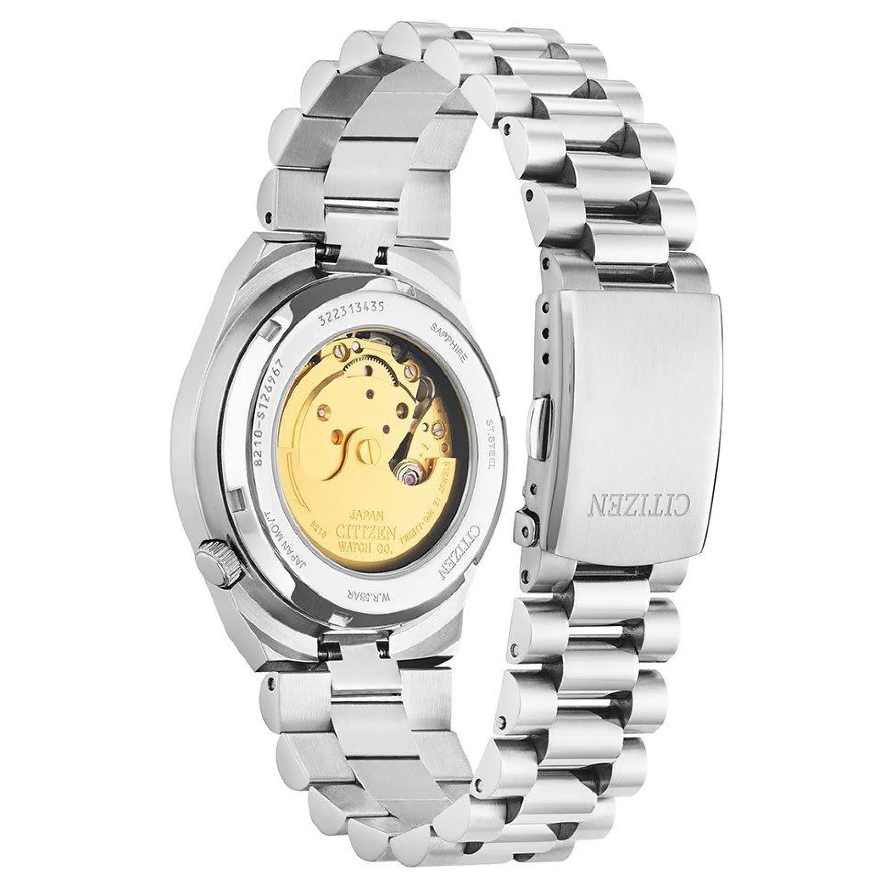 Citizen Tsuyosa Stainless Steel Blue Automatic Watch