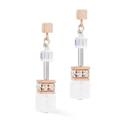 Coeur De Lion GeoCUBE Iconic Nature Crystal Drop Earrings