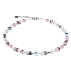 Coeur De Lion GeoCUBE Iconic Precious Crystal Necklace