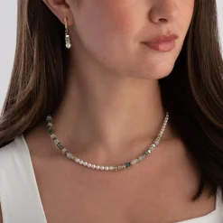 Coeur De Lion Precious Fusion Yellow Gold Tone Pearl Drop Earrings