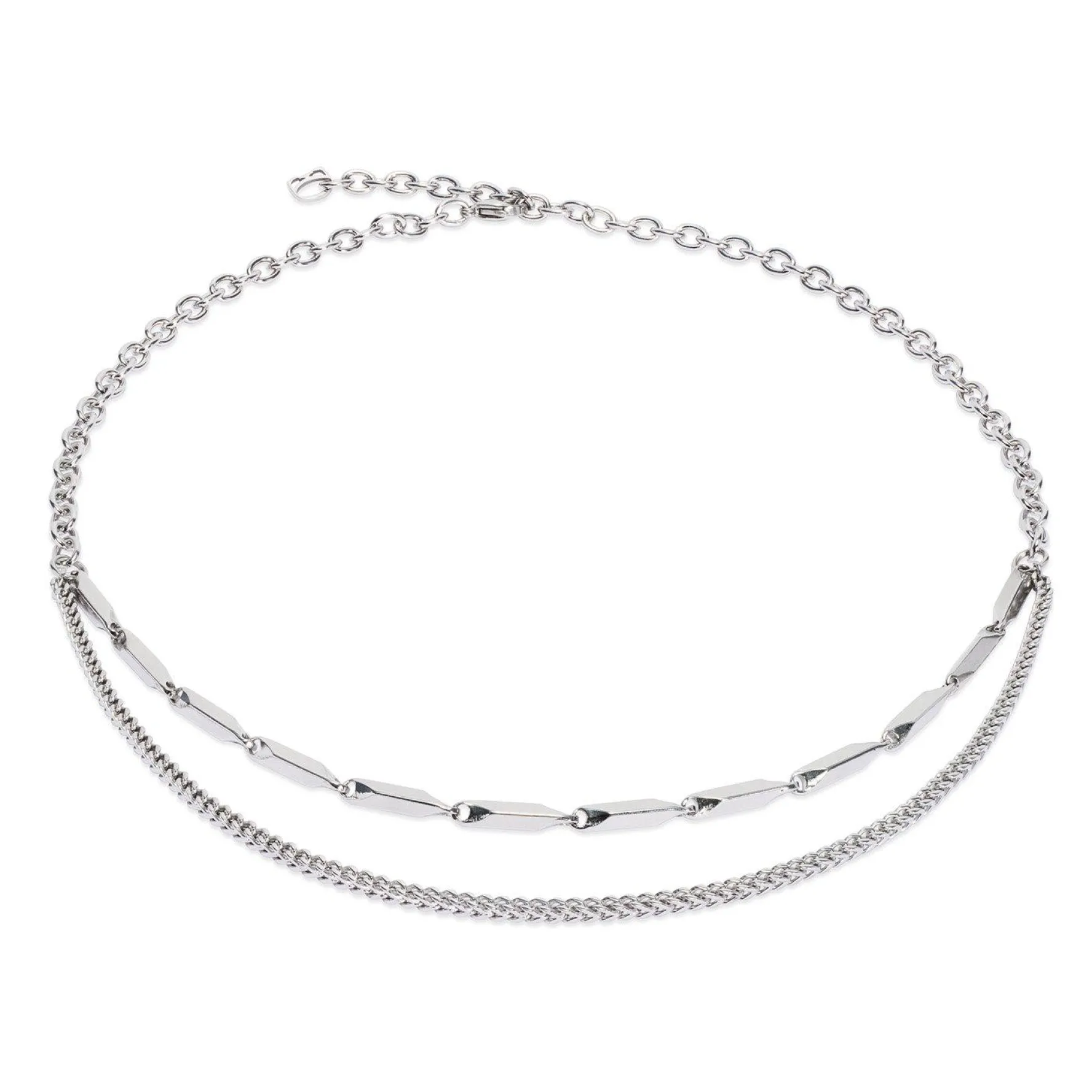 Coeur De Lion Silver Necklace