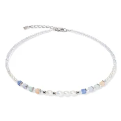 Coeur De Lion Silver Pearl Necklace