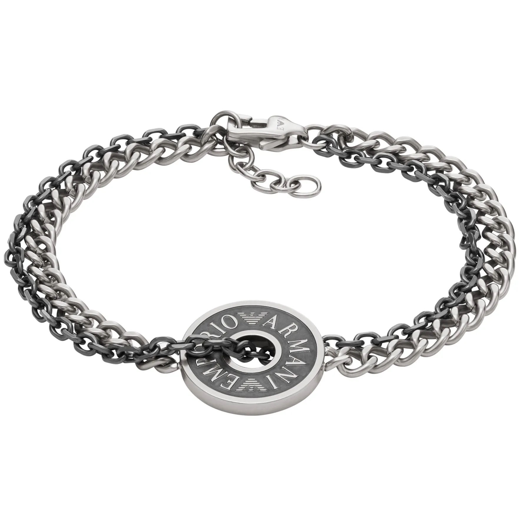 Emporio Armani Logo Essential Stainless Steel Men’s Bracelet