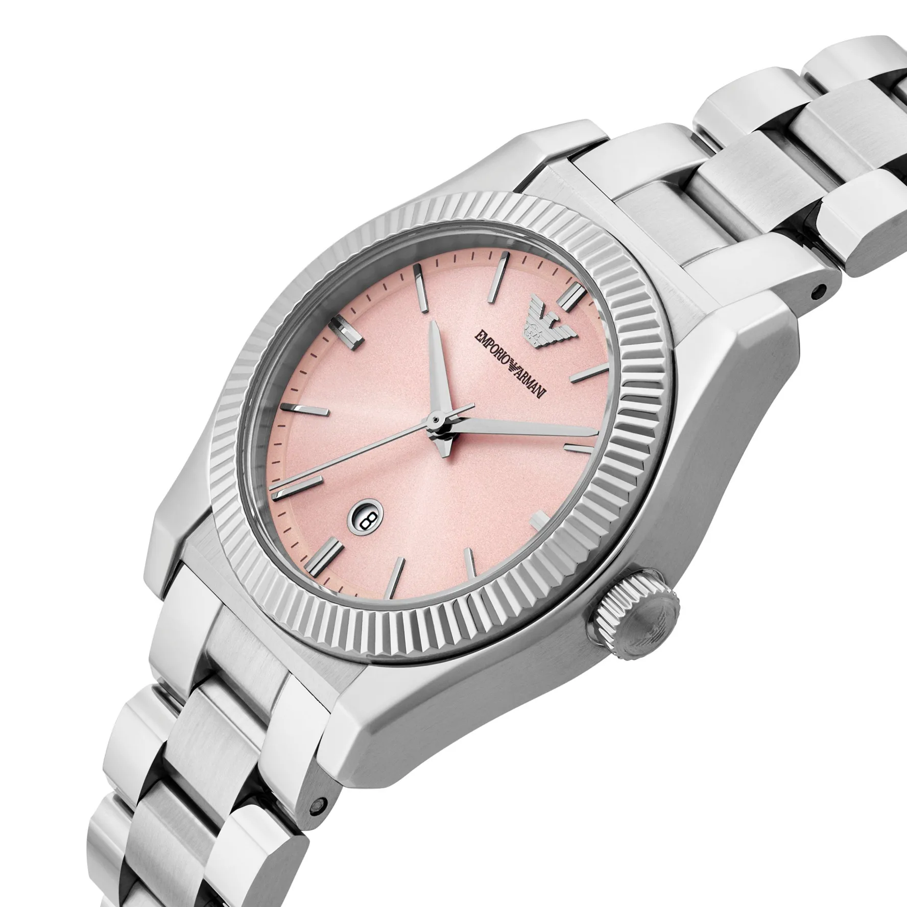 Emporio Armani 32mm Pink Ladies Watch