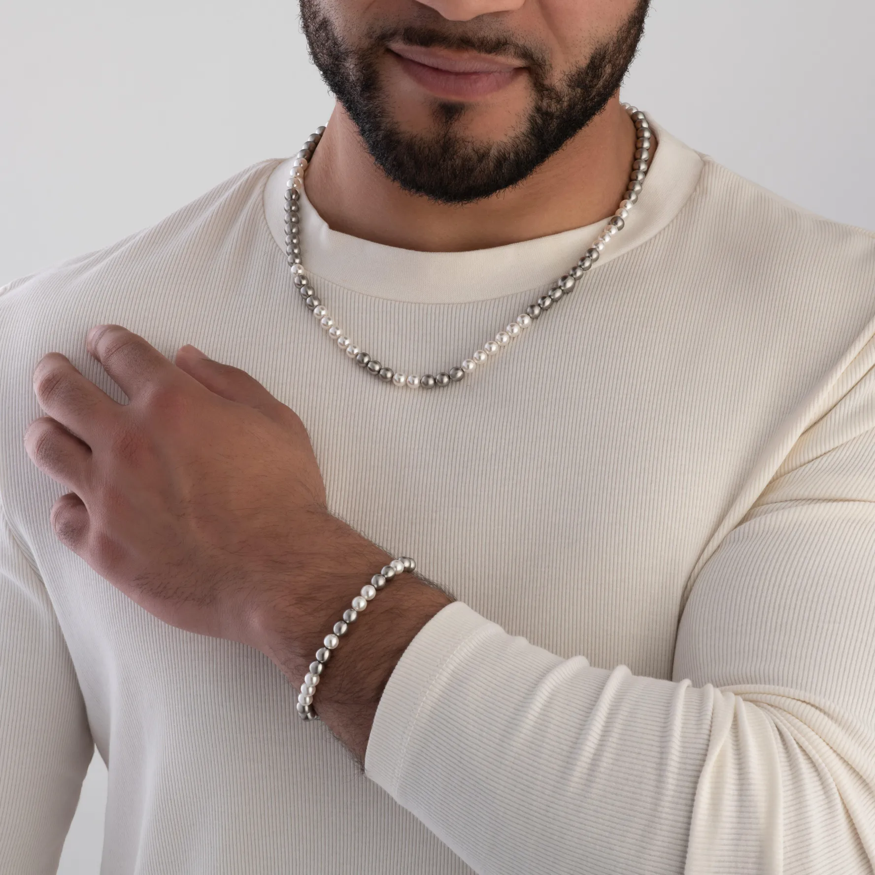 Emporio Armani Pearl Men’s Bracelet