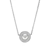 Emporio Armani Silver Cubic Zirconia Necklace