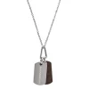 Emporio Armani Stainless Steel Dog Tag Pendant