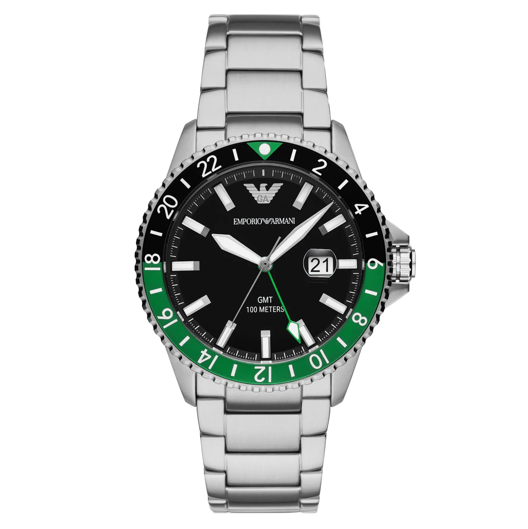 Emporio Armani World Explorer 42mm GMT Men’s Watch