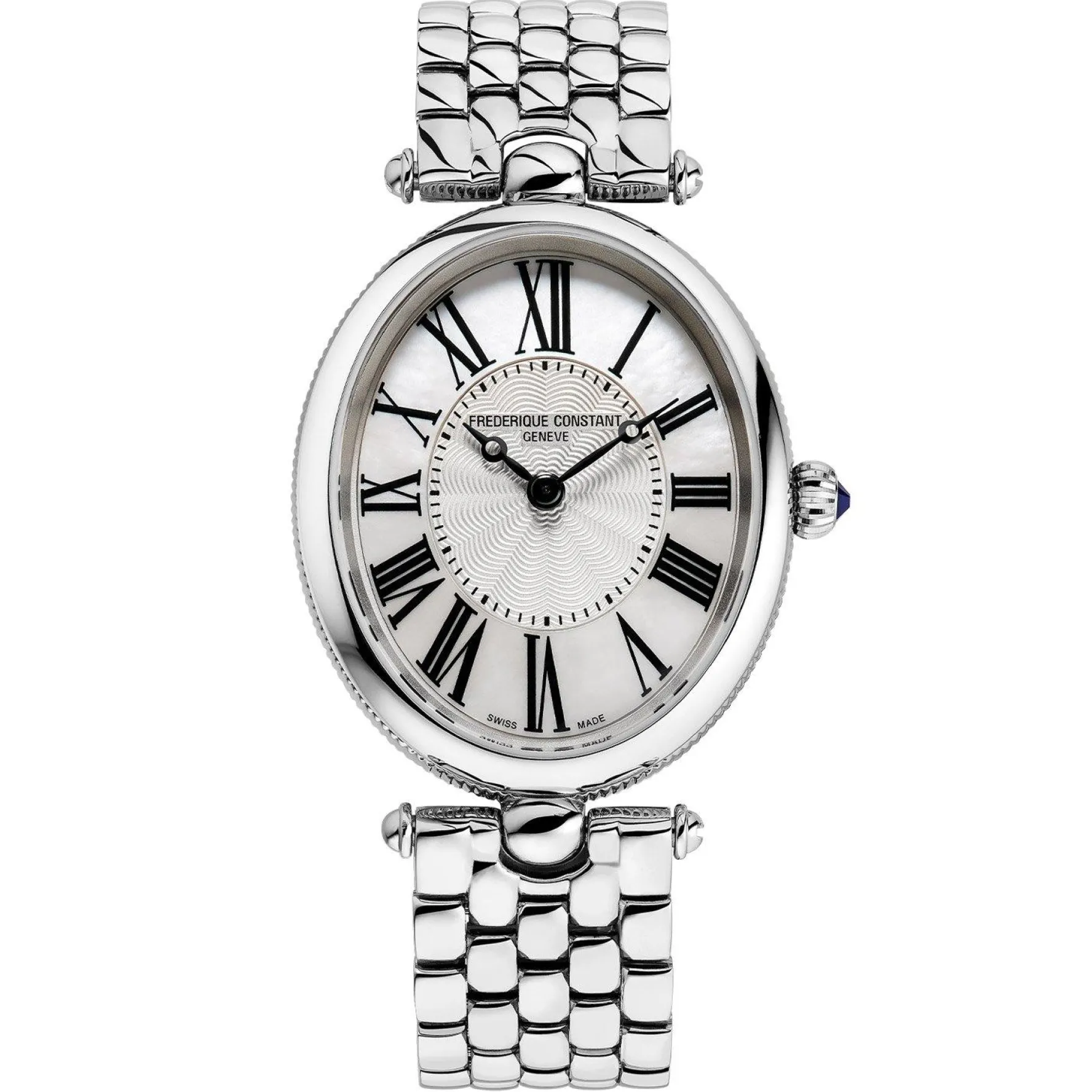 Frederique Constant Classics Art Deco 30mm Mother of Pearl Ladies Watch