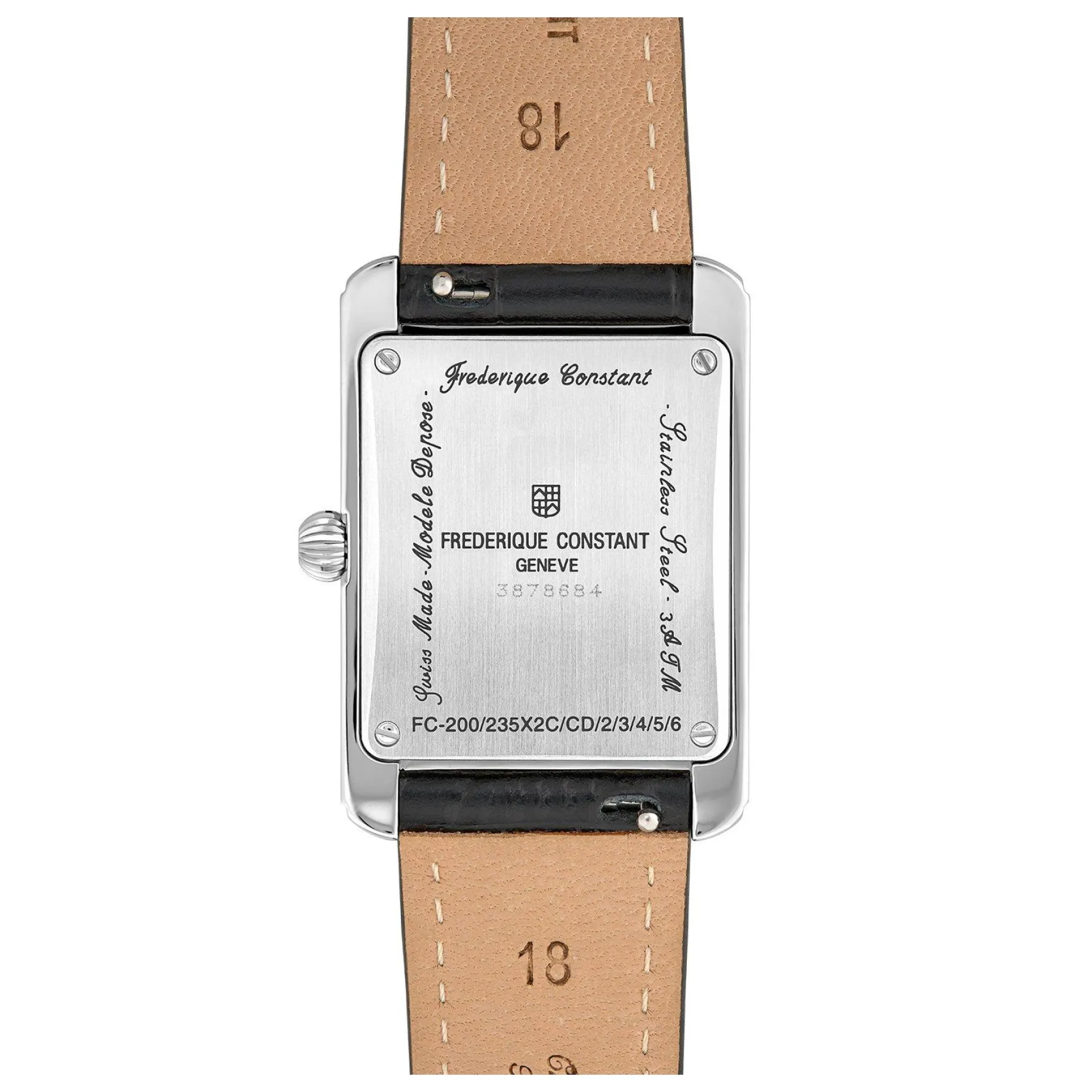 Frederique Constant Classics Carree Small Seconds 36mm Ladies Watch