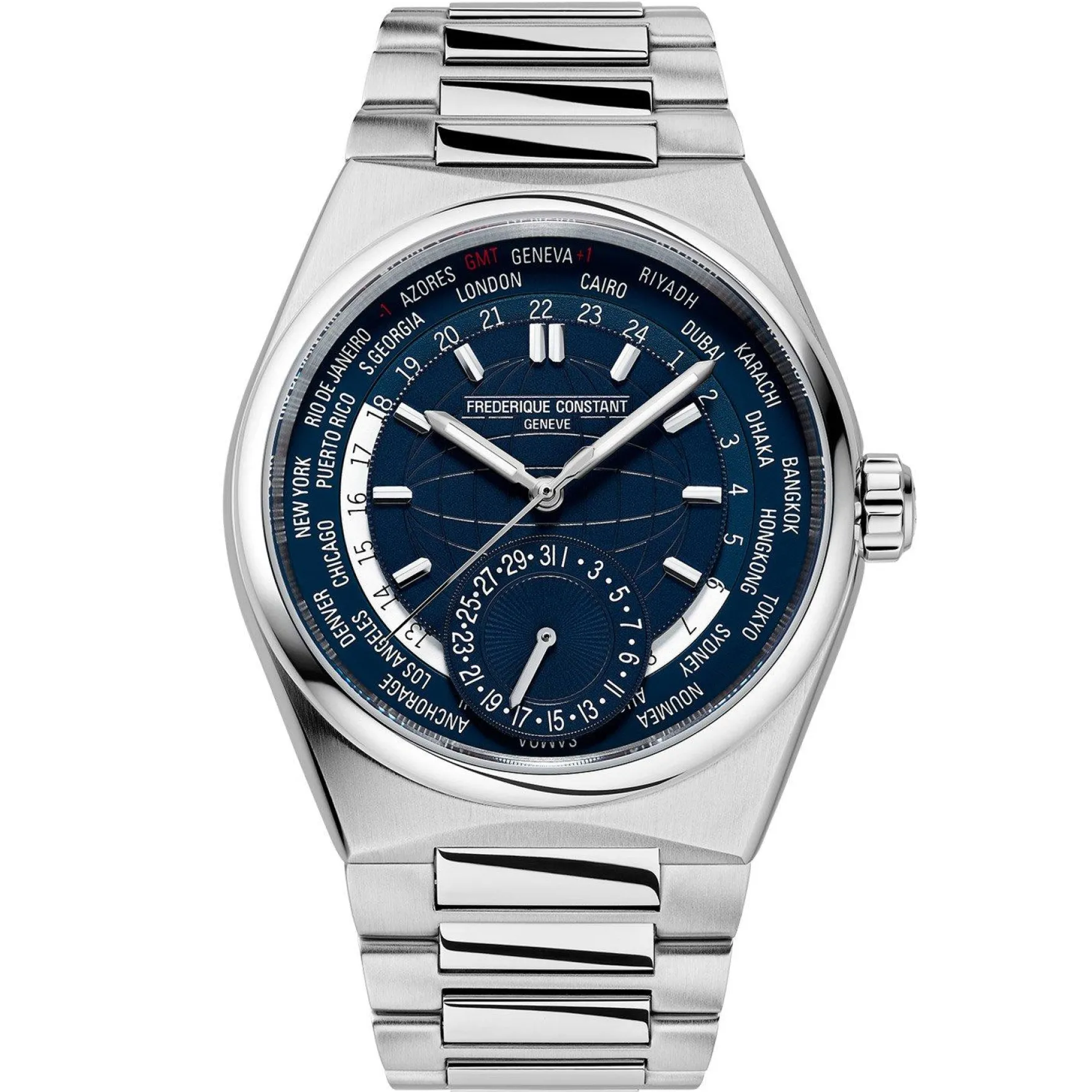 Frederique Constant Highlife Worldtimer Manufacture 41mm Automatic Men’s Watch