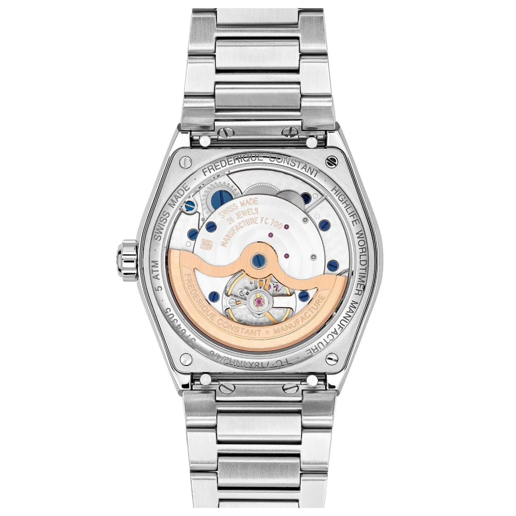 Frederique Constant Highlife Worldtimer Manufacture 41mm Automatic Men’s Watch