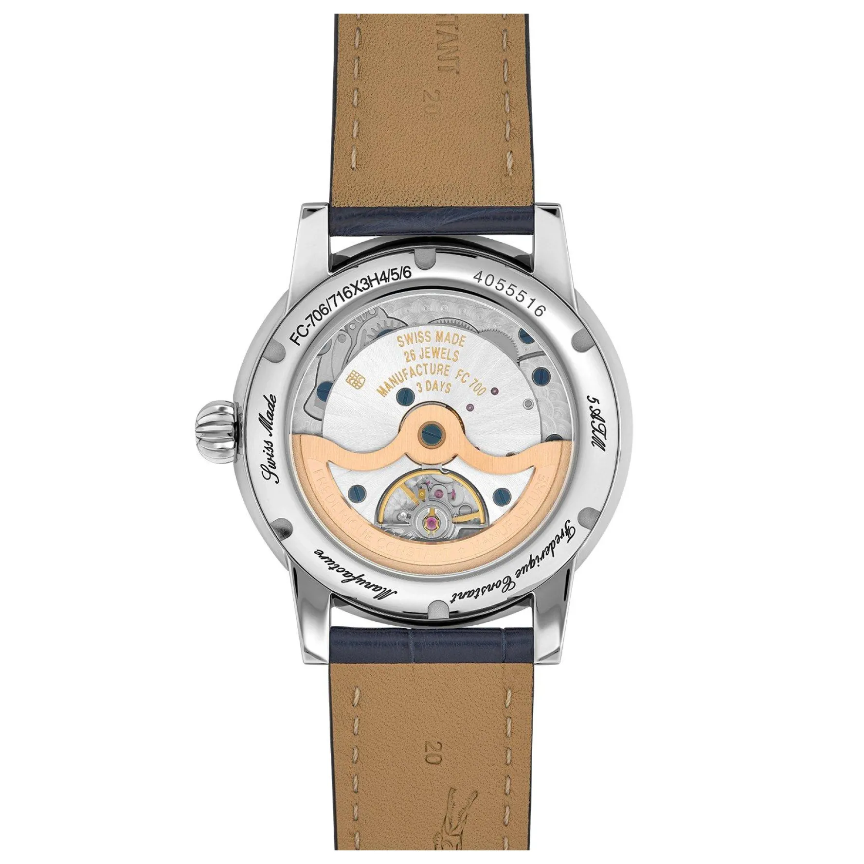 Frederique Constant Manufacture Classic Moonphase Date 40mm Automatic Men’s Watch