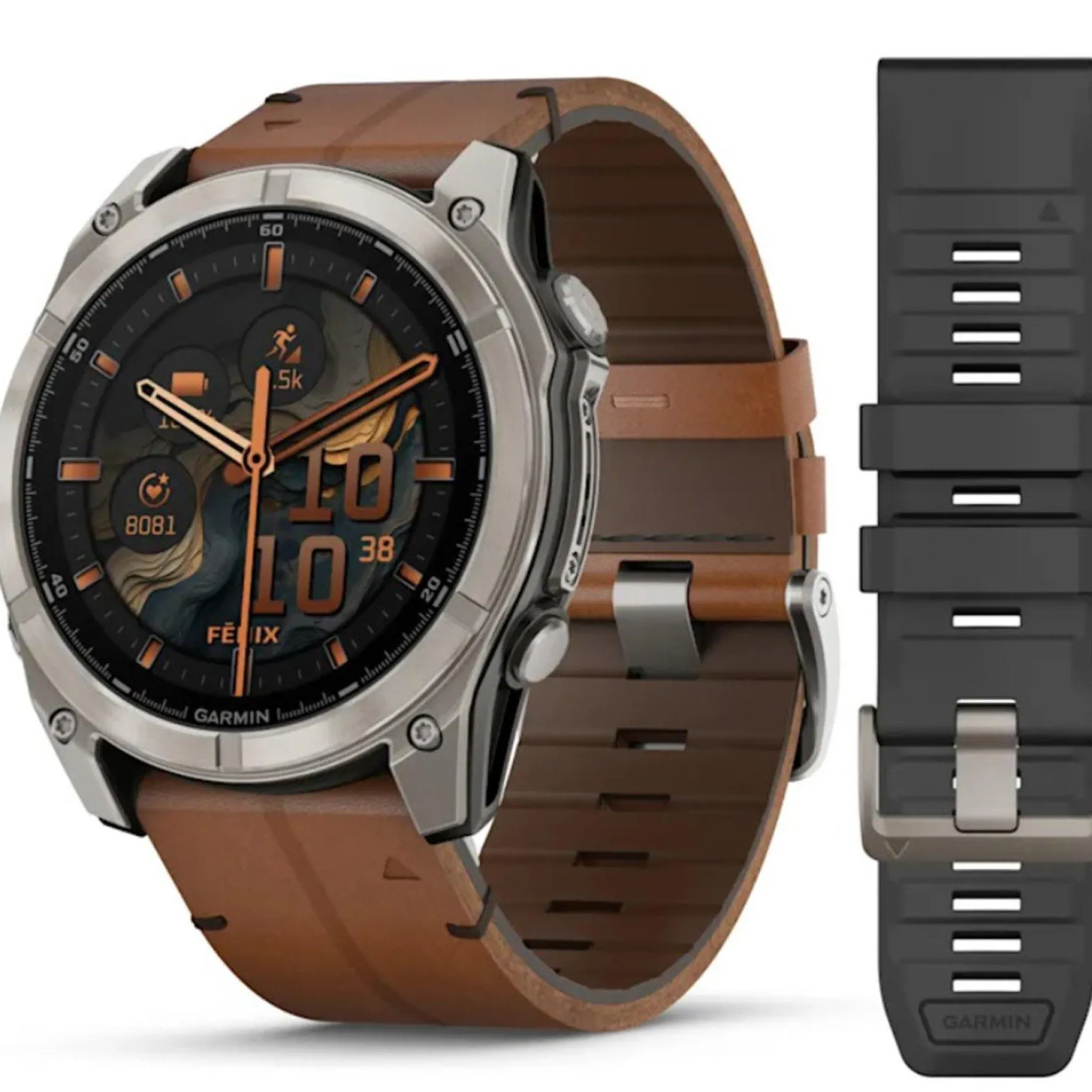 Garmin Fenix 8 AMOLED 51mm Titanium Multisport GPS Smartwatch