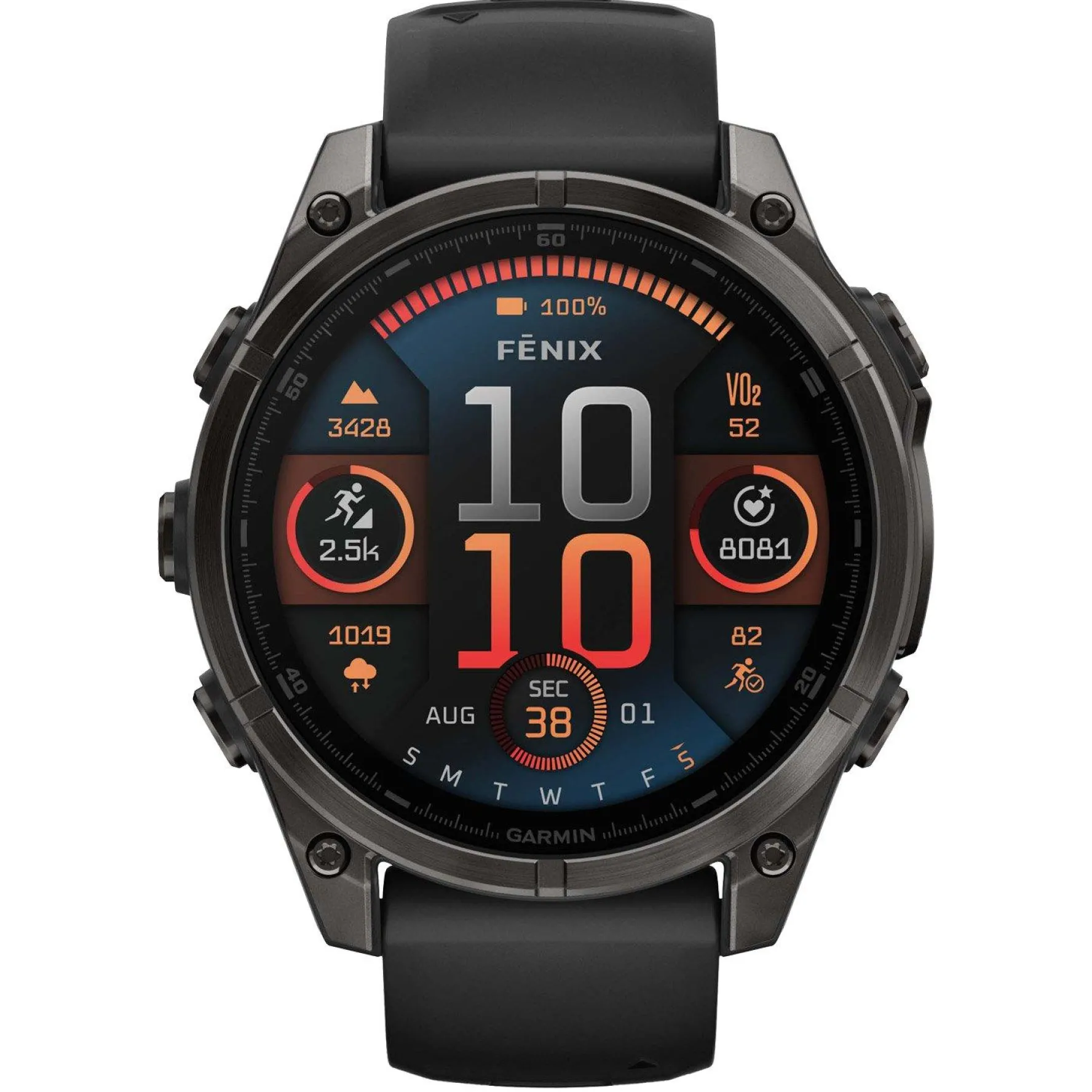 Garmin Fenix 8 AMOLED 47mm Titanium Multisport GPS Smartwatch