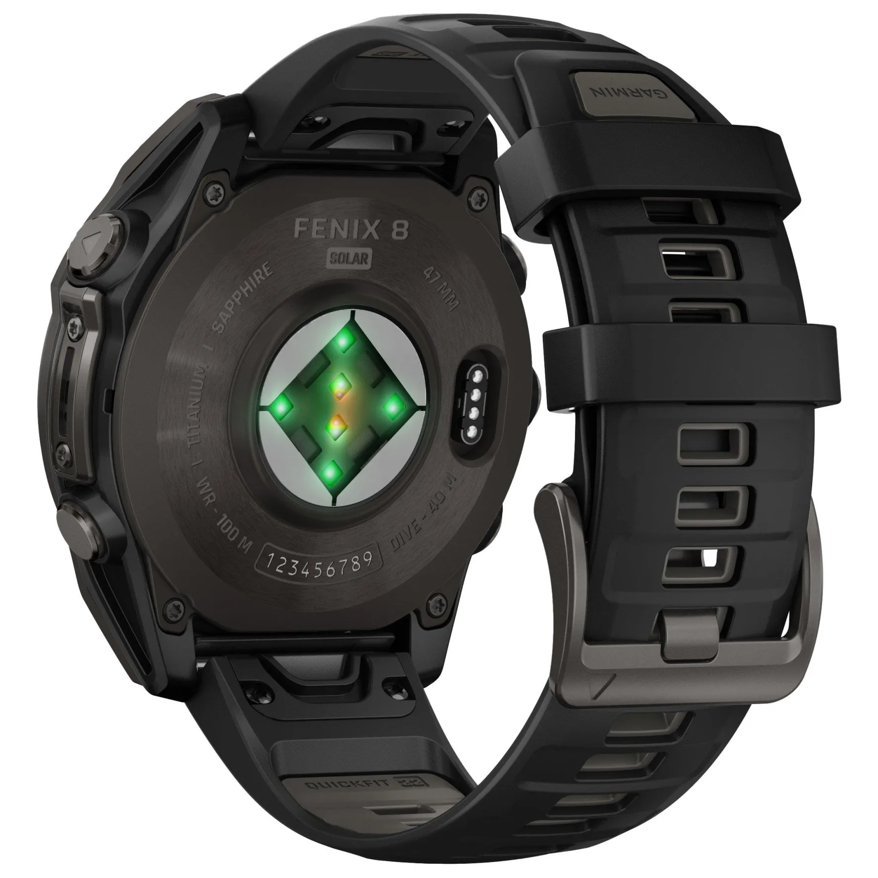 Garmin Fenix 8 Solar 47mm Titanium Multisport GPS Smartwatch