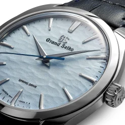 Grand Seiko Elegance Omiwatari 38.5mm Spring Drive Men's Watch