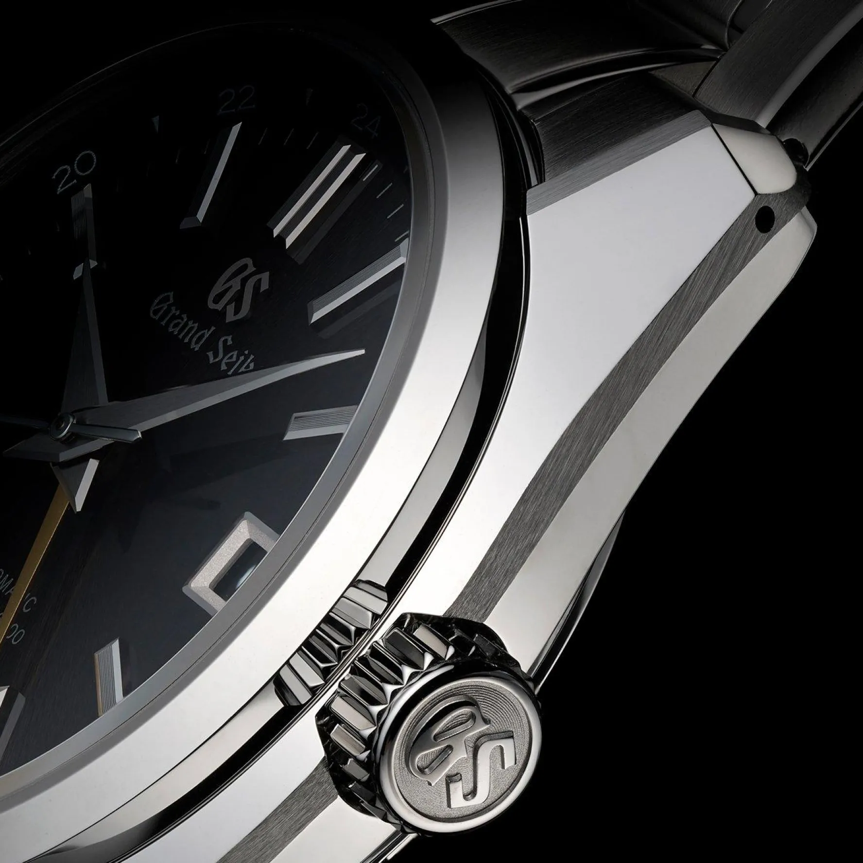 Grand Seiko Heritage 'Dusk Mount Iwate' 40mm GMT Automatic Men’s Watch