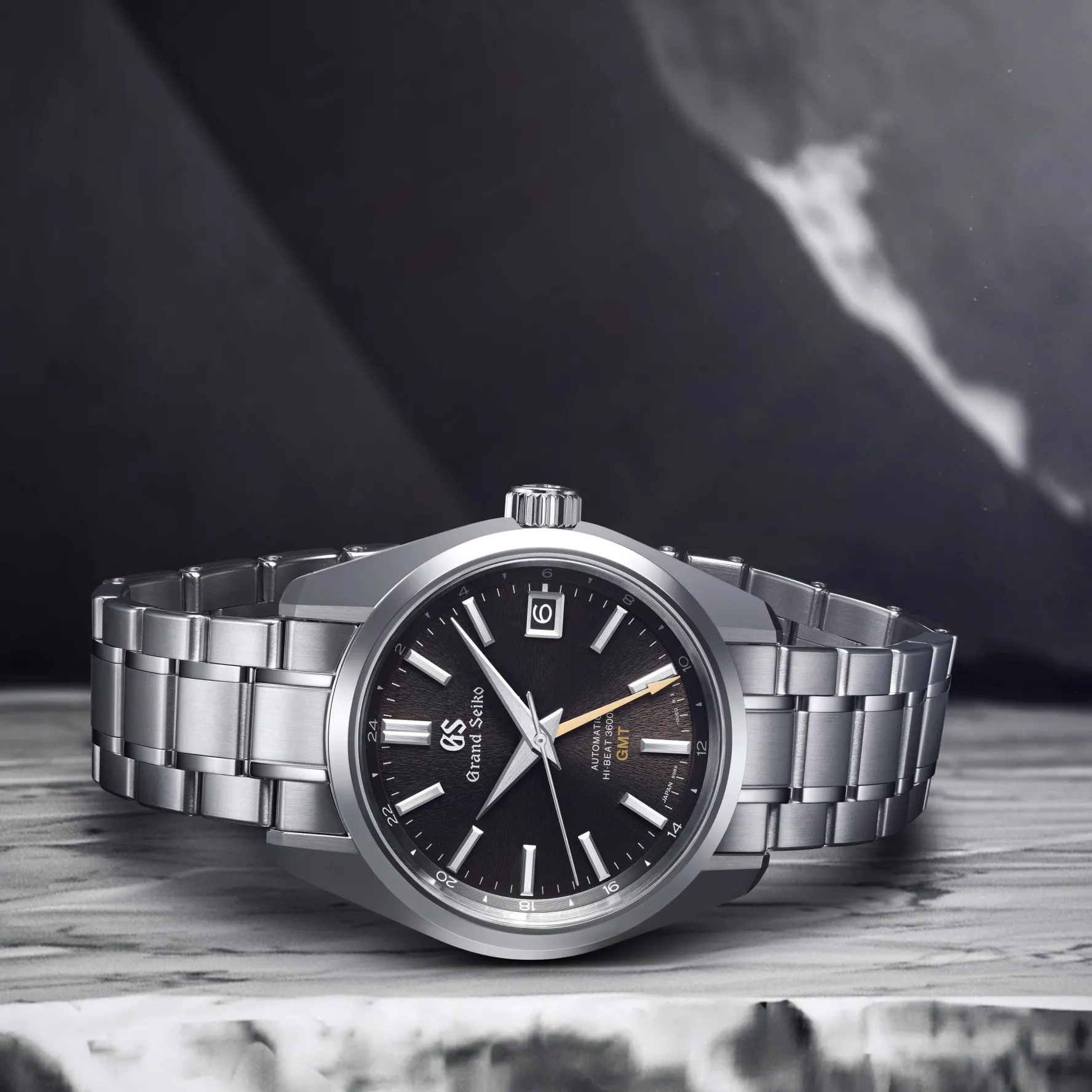 Grand Seiko Heritage 'Dusk Mount Iwate' 40mm GMT Automatic Men’s Watch