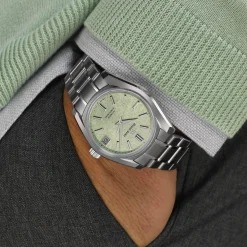 Grand Seiko Heritage 38mm Titanium Automatic Watch