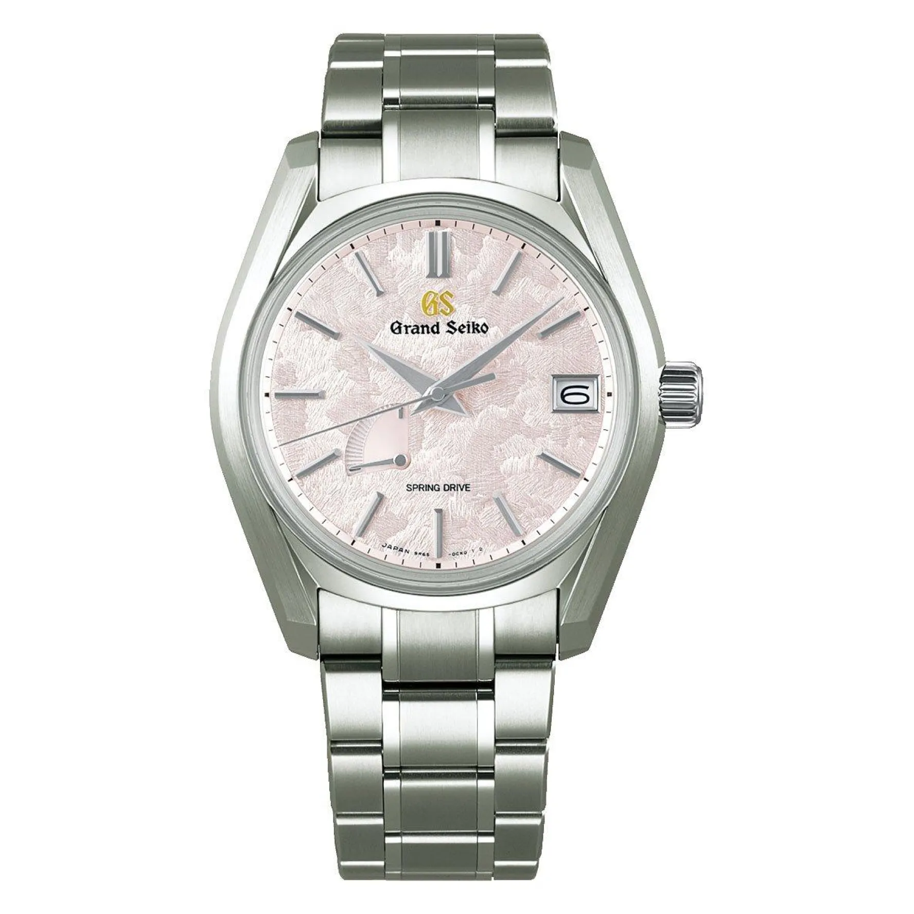 Grand Seiko Heritage Shunbun Cherry Blossom 40mm Titanium Spring Drive Automatic Men’s Watch