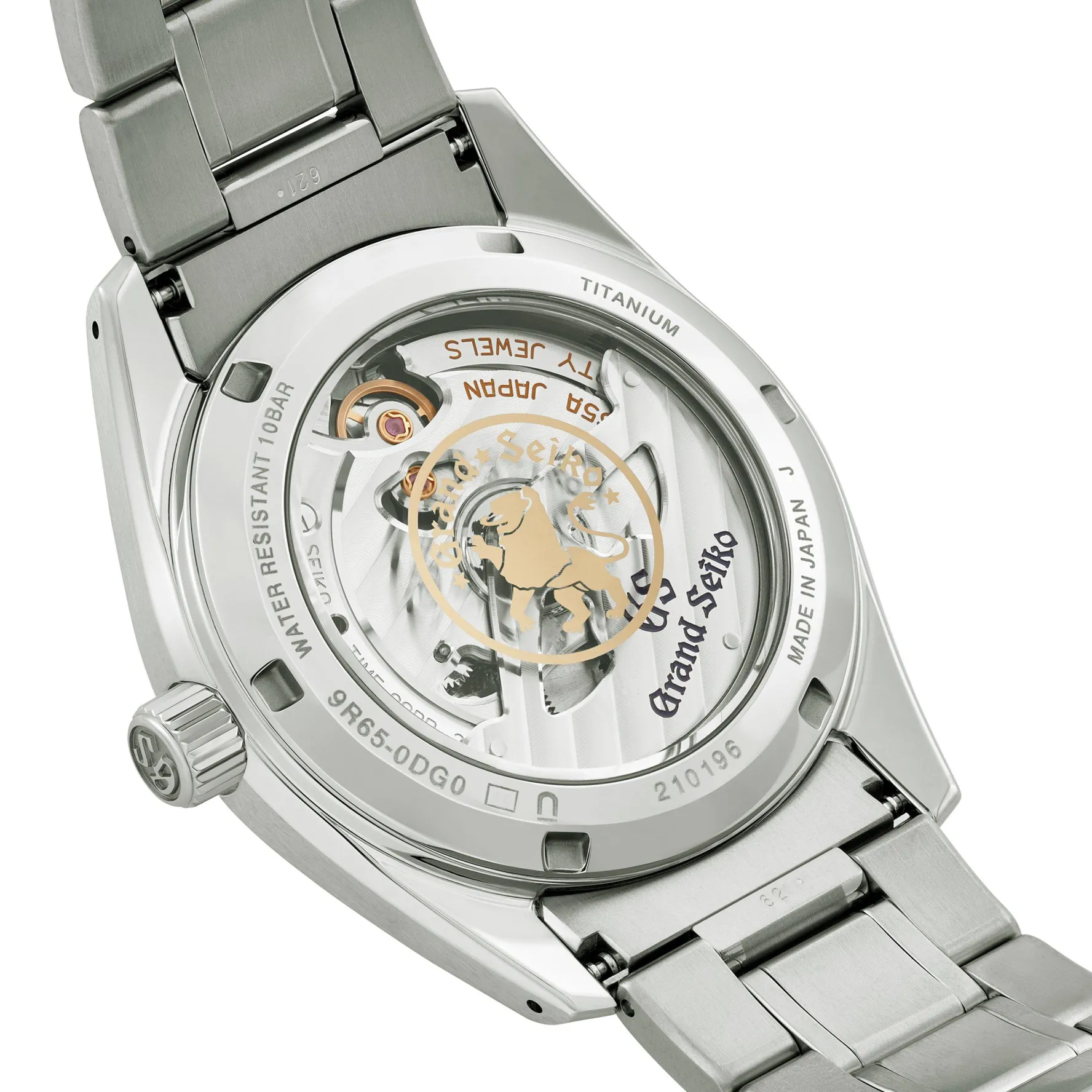 Grand Seiko Heritage Shunbun Cherry Blossom 40mm Titanium Spring Drive Automatic Men’s Watch