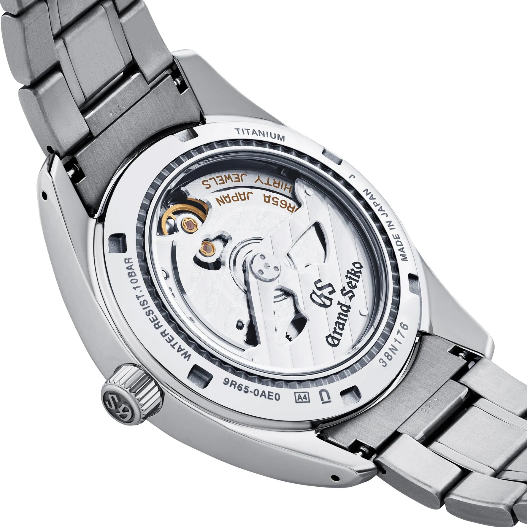 Grand Seiko Heritage Snowflake 41mm Titanium Spring Drive Men's Watch