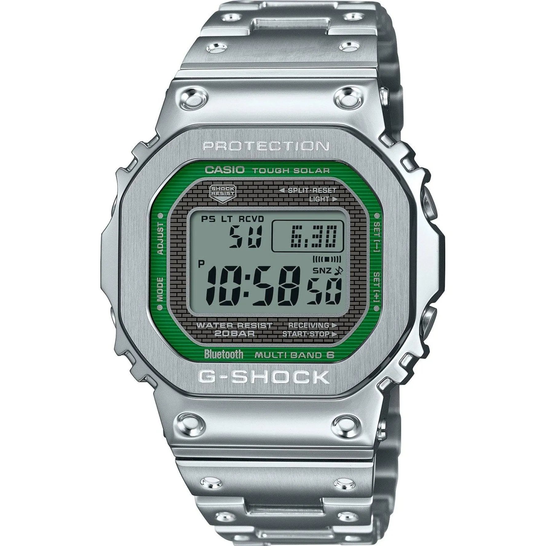 G-Shock Full Metal Colour 43.2mm Stainless Steel Solar Powered Men’s Watch