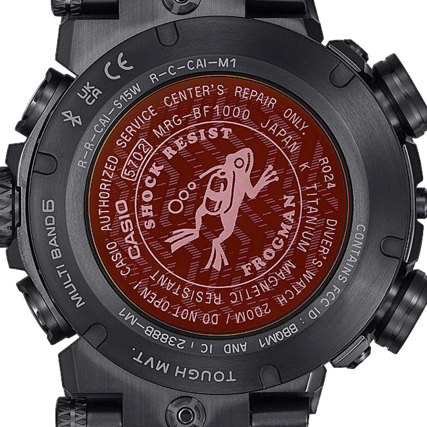 G-Shock MR-G Frogman 49.7mm Titanium Solar Powered Men’s Watch
