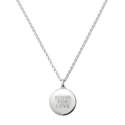 Gucci Blind For Love Silver Necklace