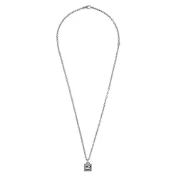 Gucci G Cube Silver Pendant