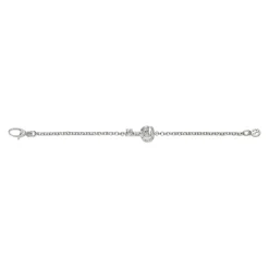 Gucci GG Marmont Key Silver Bracelet