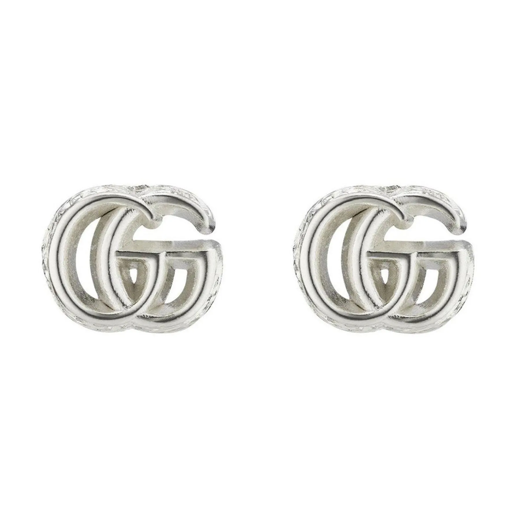 Gucci GG Marmont Silver Earrings
