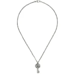 Gucci GG Marmont Silver Necklace