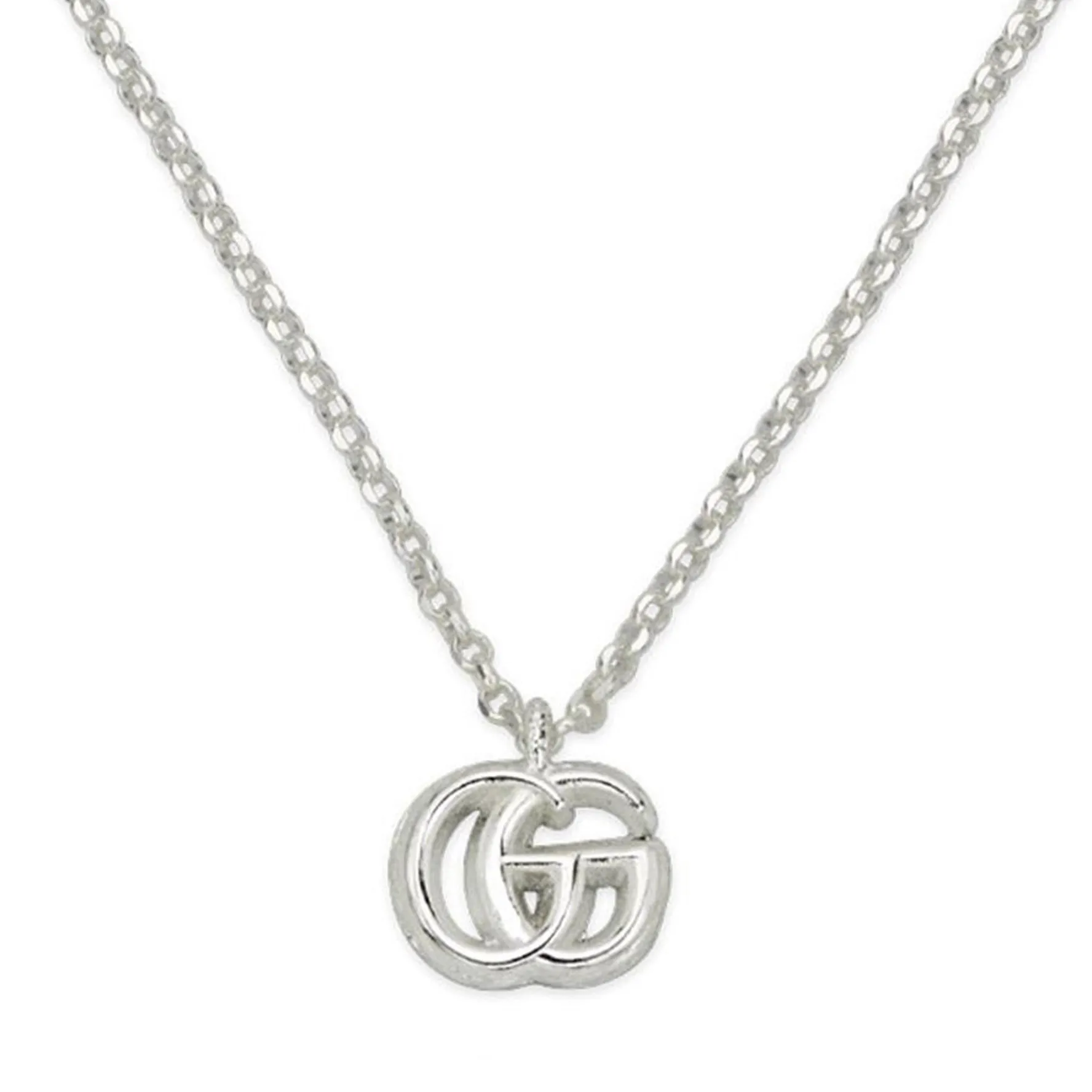 Gucci GG Marmont Silver Pendant