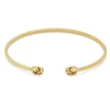 Gucci GG Running 18ct Yellow Gold Cuff Bangle