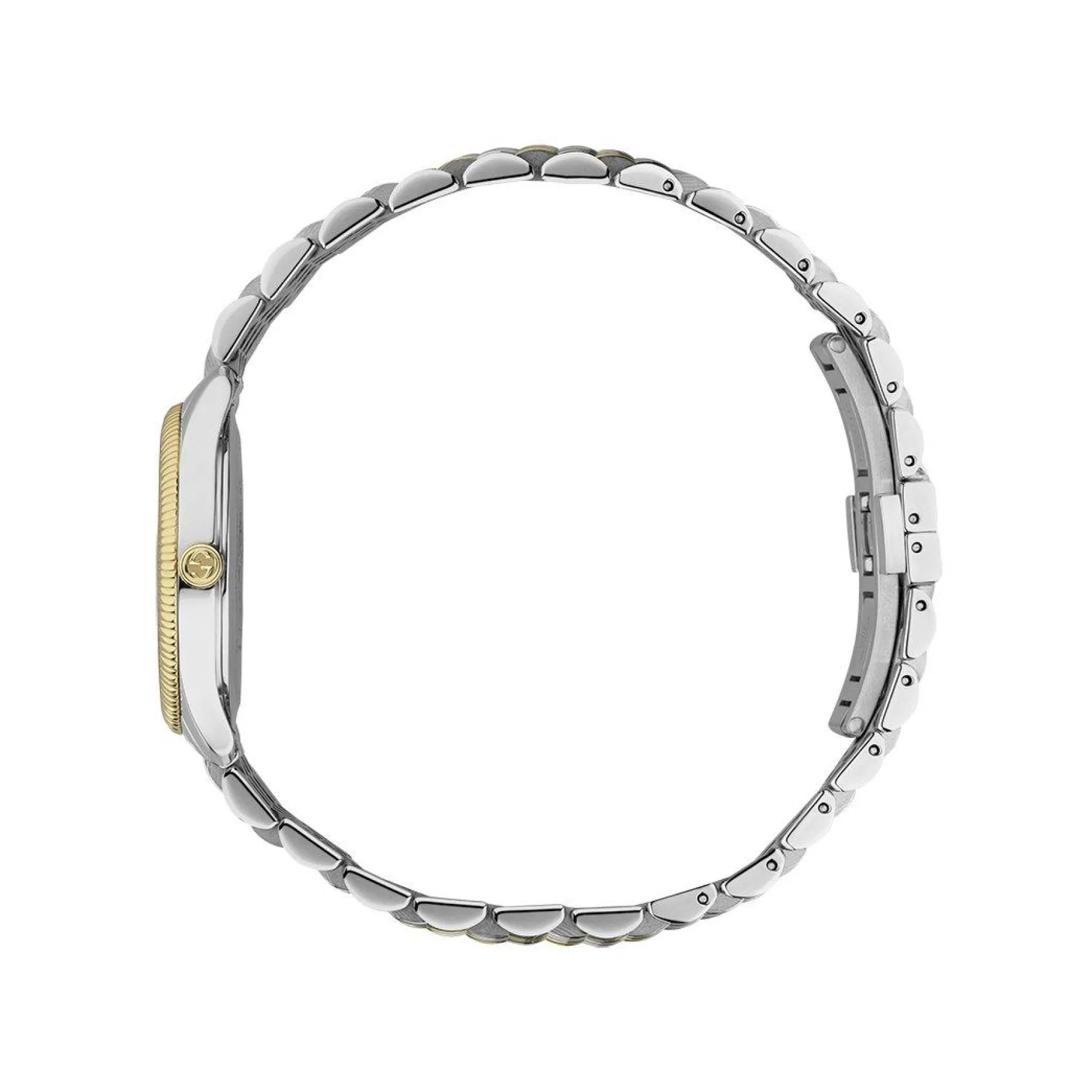 Gucci G-Timeless 29mm Stainless Steel and Yellow Gold PVD Ladies Watch