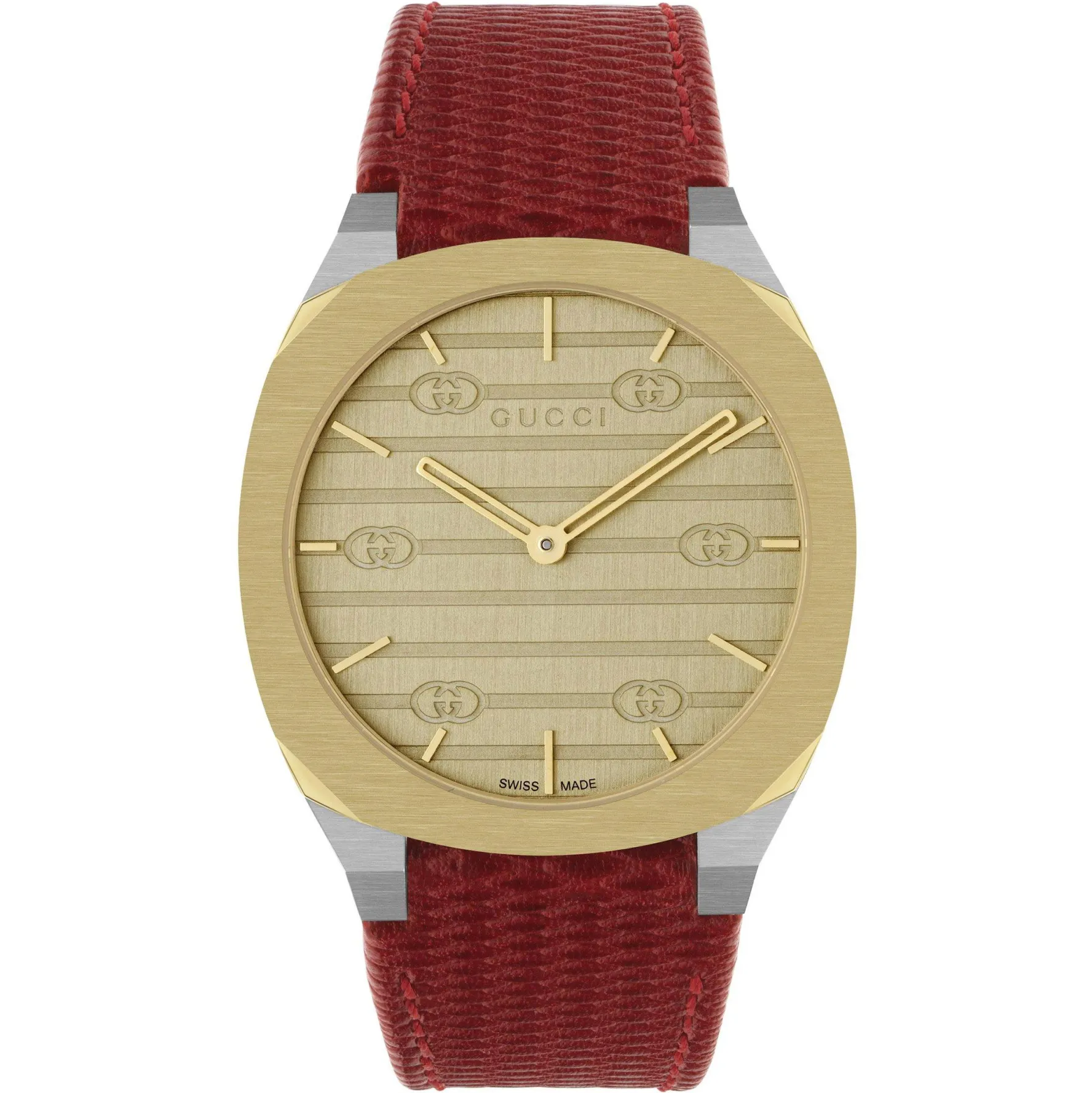 Gucci 25H 34mm 18ct Yellow Gold Watch