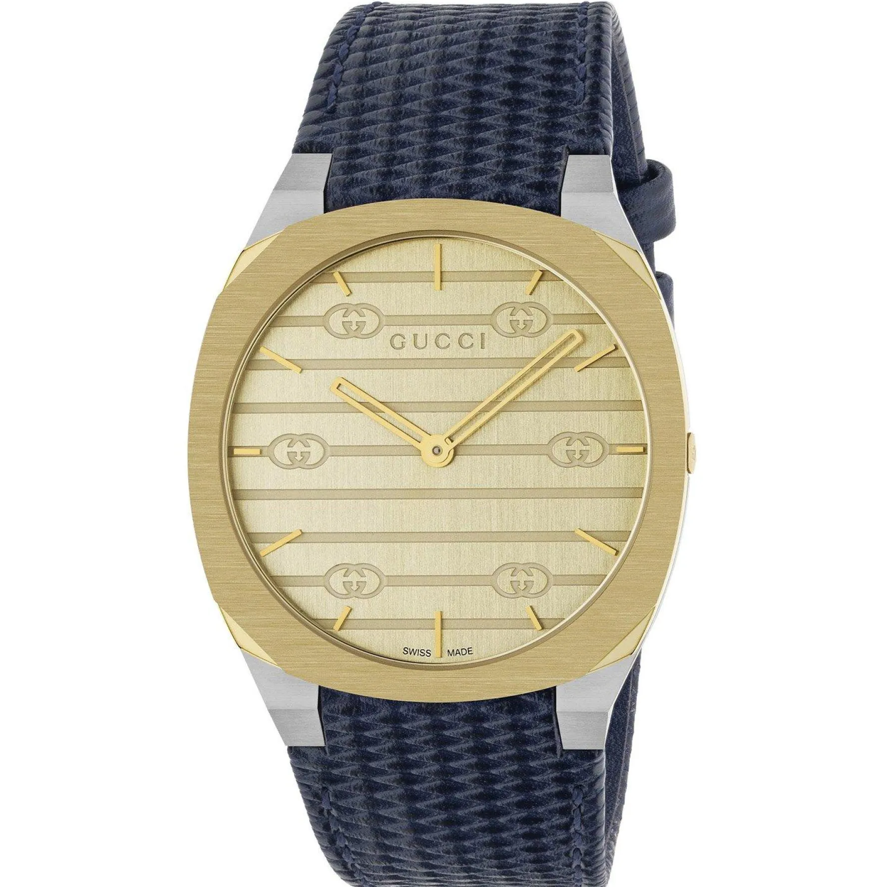 Gucci 25H 38mm 18ct Yellow Gold Watch