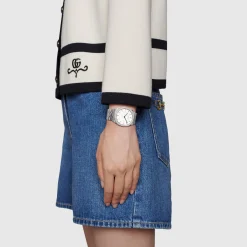 Gucci 25H 34mm Diamond Watch