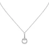 Gucci Horsebit 18ct White Gold Diamond Necklace