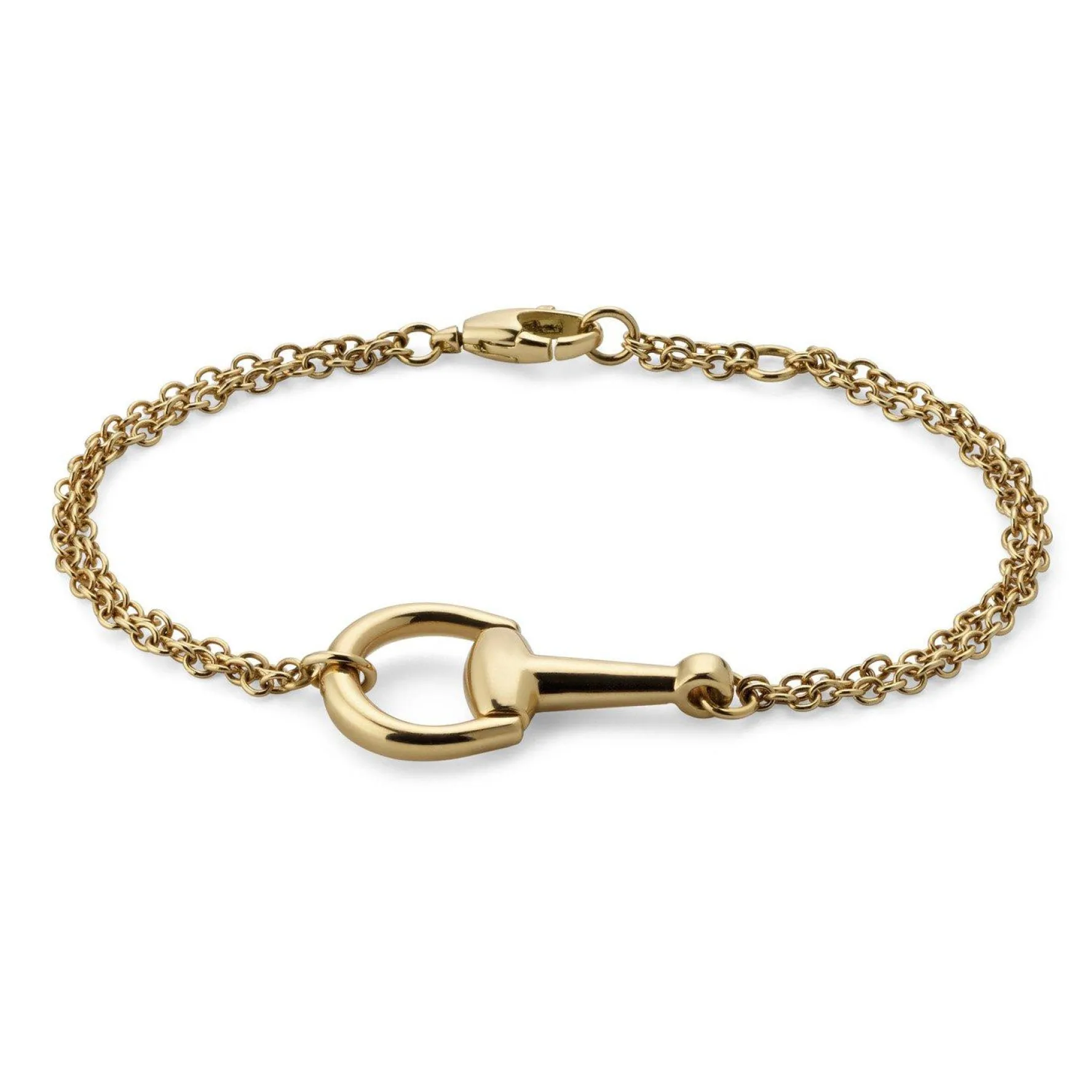 Gucci Horsebit 18ct Yellow Gold Bracelet